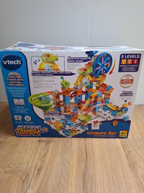VTech Marble Rush Knikkerbaan Ultimate Set XL100 E, Kinderen en Baby's, Speelgoed | Vtech, Zo goed als nieuw, Ophalen