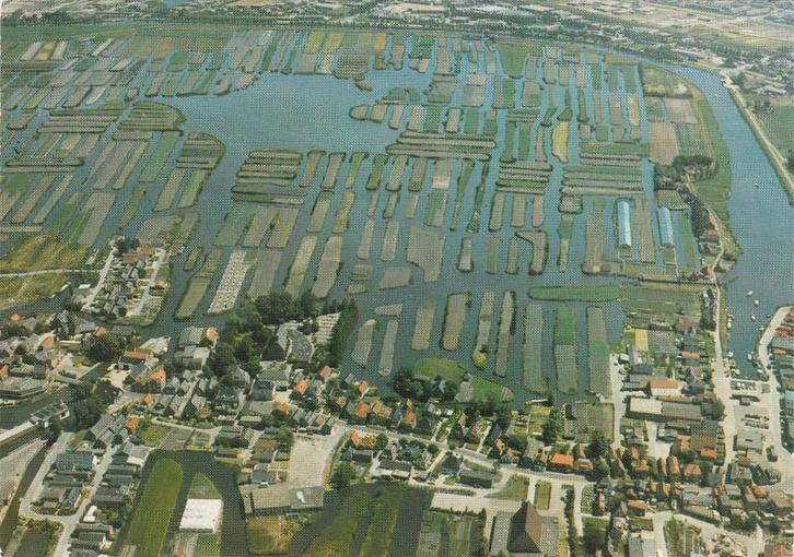 BROEK OP LANGEDIJK Duizend Eilanden Luchtfoto, Verzamelen, Ansichtkaarten | Nederland, Gelopen, Noord-Holland, 1980 tot heden