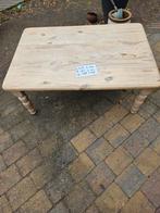 Grenen wit was salontafel  af meeting 110cm x75cm hoog 46cm, Ophalen, Gebruikt, Minder dan 50 cm, Rechthoekig