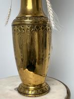 Vintage Daalderop Messing Vaas - Art Deco Mid Century - 36CM, Antiek en Kunst, Ophalen of Verzenden