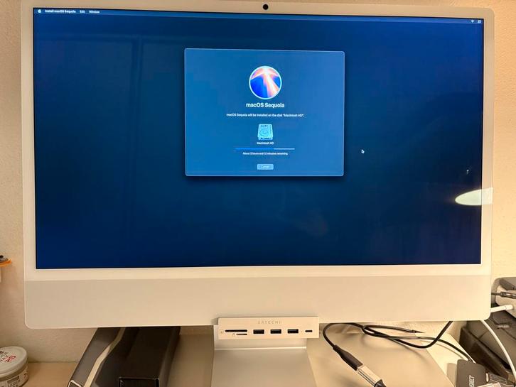 Satechi USB-C Hub voor iMac 24-inch (M1, M3, M4), Computers en Software, Apple Desktops, Nieuw, iMac, Onbekend, Ophalen of Verzenden