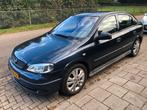 Opel Astra 1.6 8V 5D 2001 Blauw, Auto's, Voorwielaandrijving, Zwart, 4 cilinders, Blauw