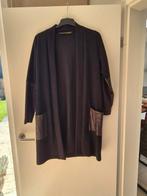 Zwart vest met ingezette "leren" stukken maat XL, Ophalen of Verzenden, Zo goed als nieuw, Maat 46/48 (XL) of groter, Zwart