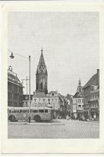 DEN HAAG GROTE MARKT HTM STADSBUS KROMHOUT WERKSPOOR 1949-51, Verzamelen, Ophalen of Verzenden, 1960 tot 1980, Ongelopen, Zuid-Holland
