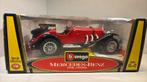 Mercedes benz ssk 1928 Bburago 1.18, Ophalen of Verzenden, Bburago, A, A