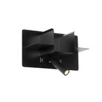 Moderne Wandlamp Zwart LED USB - Nieuw in Doos, Huis en Inrichting, Lampen | Wandlampen, Ophalen of Verzenden, Nieuw, Metaal