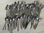 Partij koffie- theelepels ongesorteerd 100 stuks, Ophalen of Verzenden, Gebruikt, Rvs of Chroom
