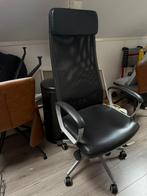 Zwarte hoge bureaustoel IKEA Markus, Huis en Inrichting, Bureaustoelen, Ophalen, Zwart, Zo goed als nieuw, Bureaustoel