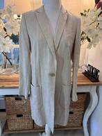 Chique, Beige linnen 3/4 zomerjas Marc O'Polo, 38-40/M, ZGAN, Verzenden, Zo goed als nieuw, Maat 38/40 (M), Beige