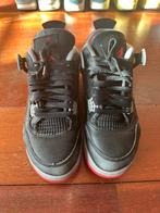 Jordan 4 Bred GS - Maat 38, Kleding | Heren, Schoenen, Zwart, Ophalen of Verzenden, Sneakers of Gympen, Gedragen