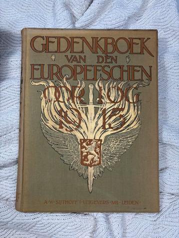 WOI Gedenkboeken 1914-1915 - Complete Set - Antiek beschikbaar voor biedingen