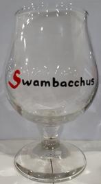 Swambacchus Bierglas op voet type bolleke, Ophalen of Verzenden, Zo goed als nieuw, Glas of Glazen, Overige merken