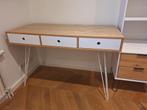 Desk with 3 drawers – As good as new, Ophalen, Zo goed als nieuw