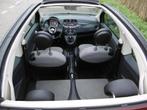 Fiat 500 C Cabrio 0.9 TwinAir Turbo S Lounge Airco PDC 99.00, Gebruikt, Euro 6, Cabriolet, Leder en Stof