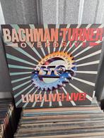 Vinyl lp BACHMAN-TURNER OVERDRIVE: LIVE-LIVE-LIVE, Ophalen of Verzenden, 12 inch, Rock-'n-Roll