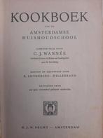 Kookboek van de Amsterdamse huishoudschool, Antiek en Kunst, Antiek | Boeken en Bijbels, Ophalen of Verzenden