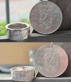 Zilveren KNAAK Ring Gemaakt uit een Zilveren Rijksdaalder!, Sieraden, Tassen en Uiterlijk, Ringen, Nieuw, Ophalen of Verzenden