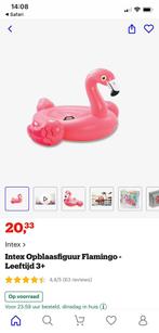 Grote  opblaasbare flamingo, Ophalen of Verzenden
