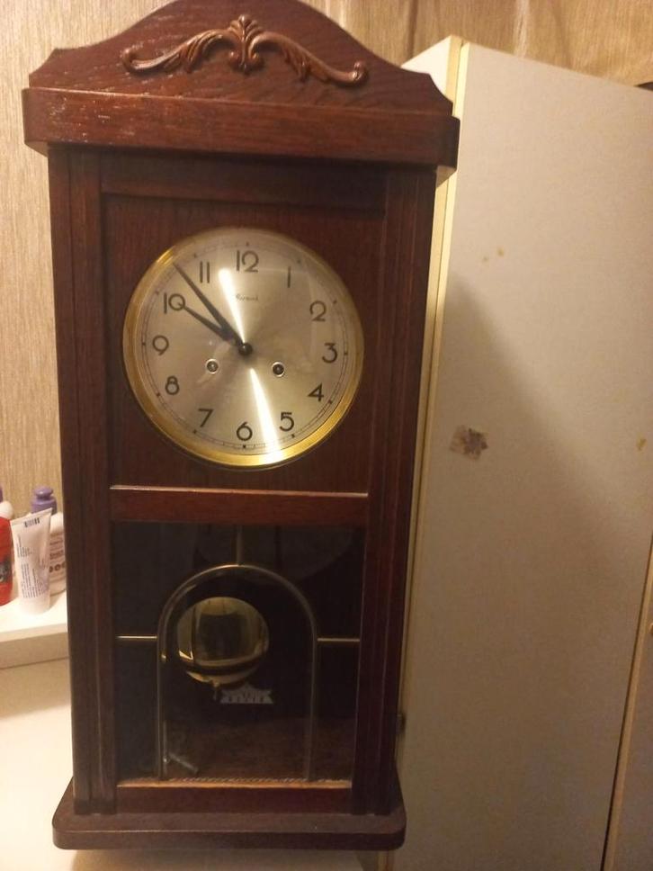 Antieke Wandklok - Warmink?, Antiek en Kunst, Antiek | Klokken, Ophalen of Verzenden