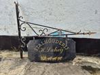 Smeedijzeren uithangbord, Tuin en Terras, Ophalen, Gebruikt, IJzer, Sierhekwerk