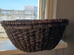 Grote oude leemmand, Ophalen, Gebruikt, Rechthoekig, Hout
