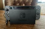 Nintendo switch black, Spelcomputers en Games, Spelcomputers | Nintendo Switch, Ophalen, Zo goed als nieuw, Met 1 controller, Switch Original