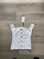 NA-KD off shoulder top wit NIEUW maat XS ZD, NA-KD, Wit, Nieuw, Ophalen of Verzenden