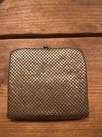 Vintage metalen mesh portemonnee met knip, Sieraden, Tassen en Uiterlijk, Portemonnees, Ophalen of Verzenden, Gebruikt