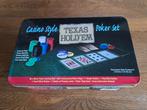 Casino Style TEXAS HOLD'EM pokerset, Hobby en Vrije tijd, Gezelschapsspellen | Kaartspellen, Vijf spelers of meer, Ophalen of Verzenden