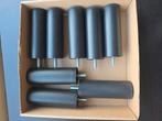 8x IKEA BJORLI bedpoten / meubelpoten - 10cm, Ophalen, Minder dan 50 cm, Rond, Minder dan 50 cm