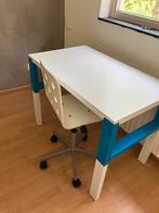 Kinderbureau met stoel, Ophalen, In hoogte verstelbaar, Zo goed als nieuw
