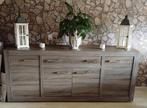 Modern grijs dressoir, Huis en Inrichting, Kasten | Dressoirs, Ophalen, Gebruikt, 200 cm of meer, Modern