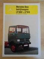 Mercedes 608 t/m 913 Brochure 1978 – 709 808 809 813 LP, Ophalen, Mercedes, Zo goed als nieuw, Mercedes-Benz