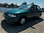 Hyundai Excel 1.3  AUT 98 Groen, nieuwe apk&distributieriem., Auto's, Hyundai, 450 kg, 4 cilinders, Excel, Origineel Nederlands