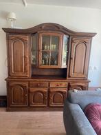 GRATIS!! Massief eiken buffetkast, Huis en Inrichting, Kasten | Buffetkasten, Ophalen, Gebruikt, 25 tot 50 cm, 200 cm of meer