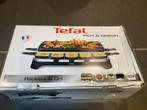Tefal Raclette & Grill - Perfect voor gezellige avonden!, Ophalen of Verzenden, Vaatwasmachinebestendig, Gebruikt, Tafelgrill