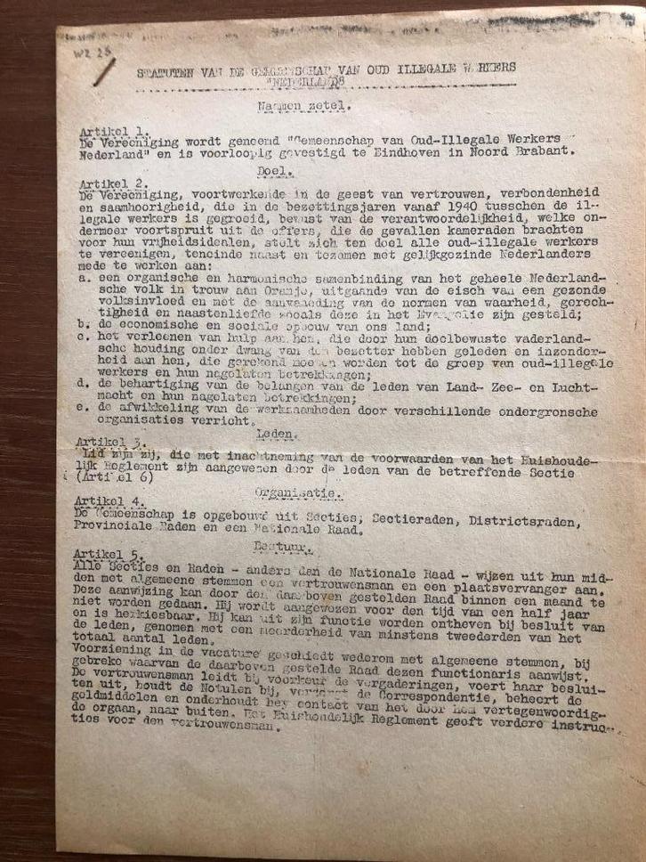 Eindhoven. 1944 Gemeenschap van Oud-Illegale Werkers in, Boeken, Oorlog en Militair, Gelezen, Tweede Wereldoorlog, Ophalen of Verzenden