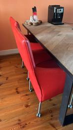 Eetkamerstoelen, Ophalen, Gebruikt, Leer, Vier