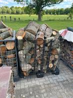 Brandhout te koop dit jaar gezaagd, Tuin en Terras, Haardhout, 6 m³ of meer, Ophalen, Overige houtsoorten, Blokken
