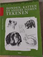 Honden, Katten en Andere Dieren Tekenen - Tekenboek, Ophalen of Verzenden, Zo goed als nieuw, Boek of Gids