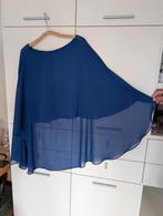 Pelerine, soort cape, Kleding | Dames, Gelegenheidskleding, Ophalen of Verzenden, Nieuw, Blauw, Overige typen