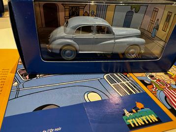 Kuifje auto 1:43 morris 6 uit zwarte goud beschikbaar voor biedingen