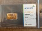 5 gram gouden baar inclusief certificaat, Verzenden, Goud