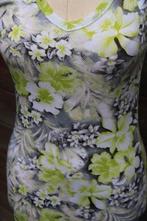 Jurk grijs/ lime Marccain mt N3 (M/38) Vaste prijs AANBIEDIN, Maat 38/40 (M), Ophalen of Verzenden, Zo goed als nieuw, Knielengte