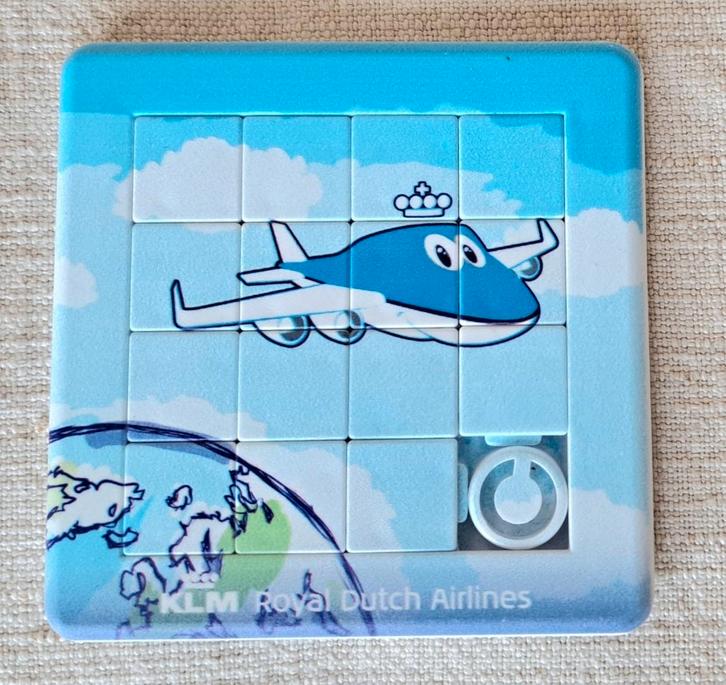 Vintage KLM geduld spelletje, Bluey, Verzamelen, Luchtvaart en Vliegtuigspotten, Overige typen, Ophalen of Verzenden