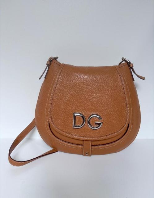 DOLCE & GABBANA Bruin crossbody leer schouder tas bag, Sieraden, Tassen en Uiterlijk, Tassen | Damestassen, Zo goed als nieuw