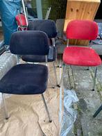 Zes buisstoelen uit de Gispen periode, Ophalen, Gebruikt, Metaal, Vijf, Zes of meer stoelen