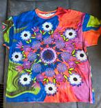 Desigual universeel t shirt voor zomer feestjes etc, Ophalen of Verzenden, Zo goed als nieuw, Blauw, Korte mouw