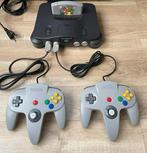 Nintendo 64 + 2 Controllers + Expansion Pack + Super Mario64, Spelcomputers en Games, Spelcomputers | Nintendo 64, Ophalen of Verzenden