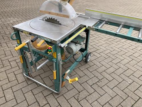 gjerde zaagtafel bouwzaag 1603 met rollenbaan, Doe-het-zelf en Verbouw, Gereedschap | Zaagmachines, Zo goed als nieuw, Cirkelzaag